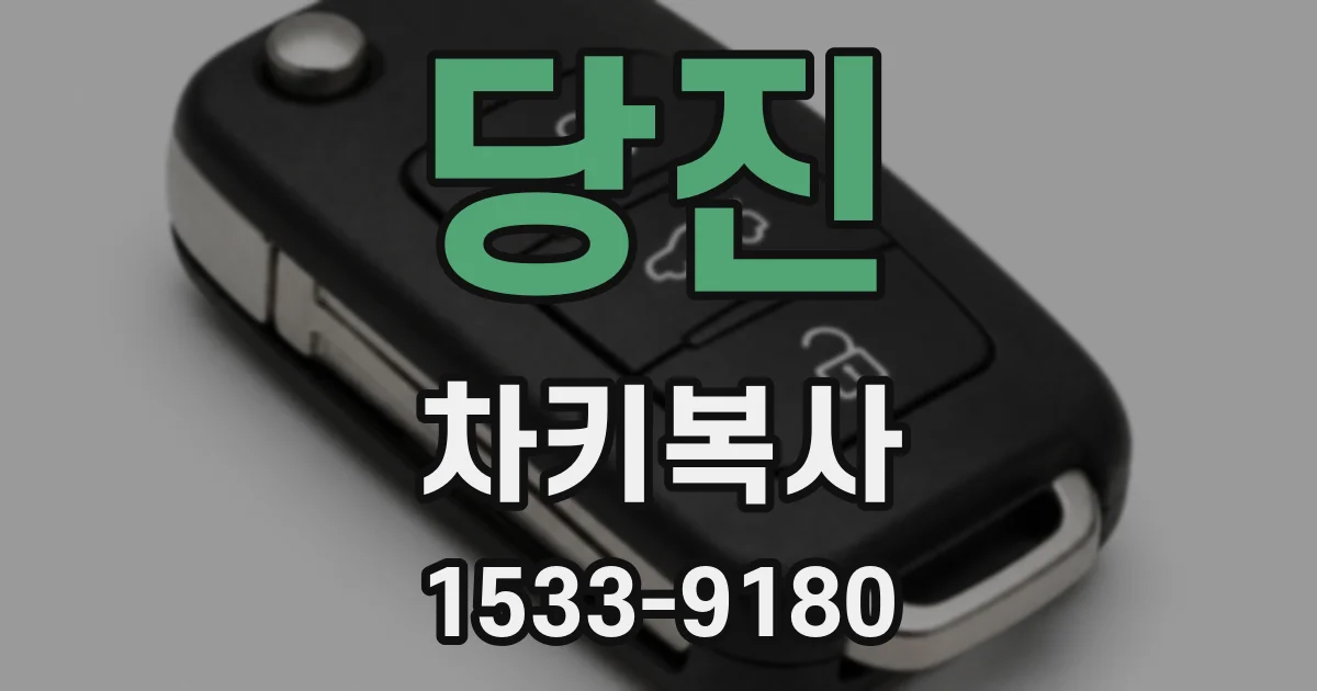 당진 차키복사