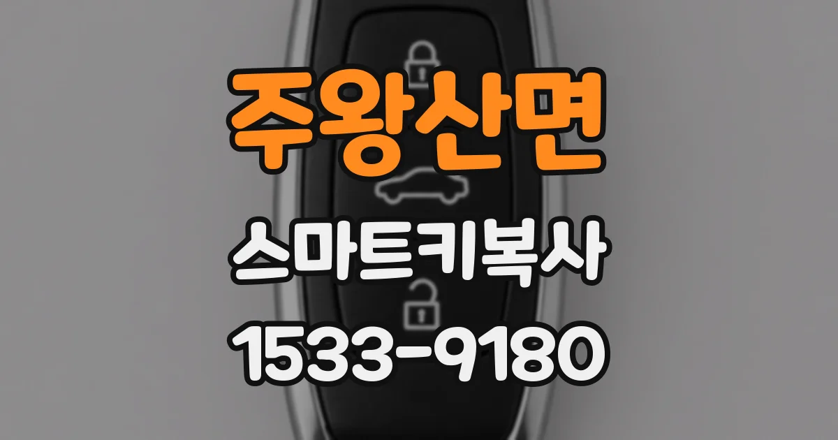 주왕산면 스마트키복사