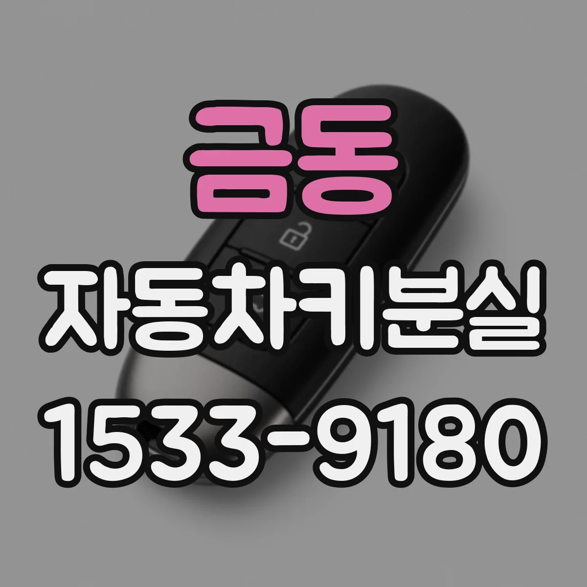 금동 자동차키분실