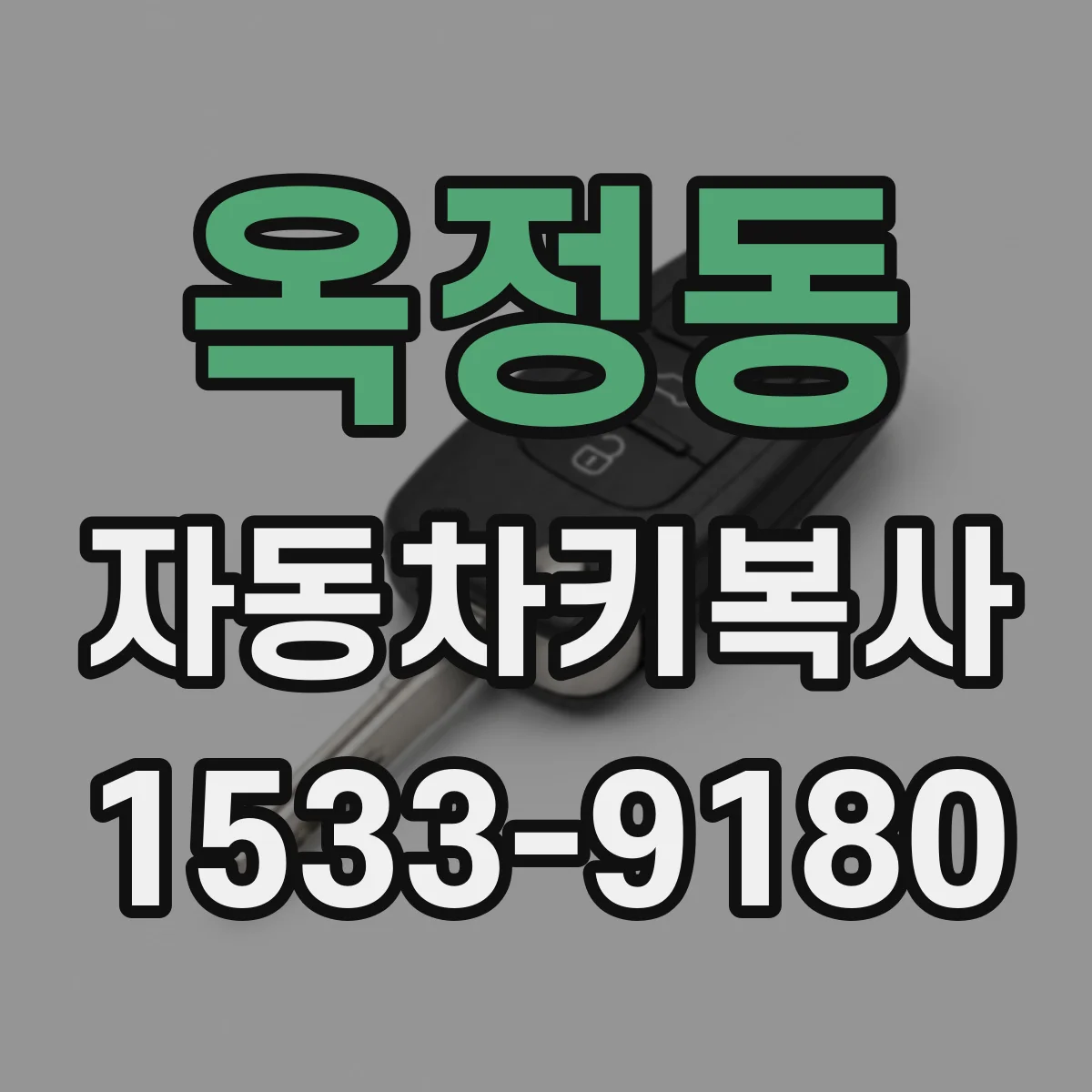 옥정동 자동차키복사