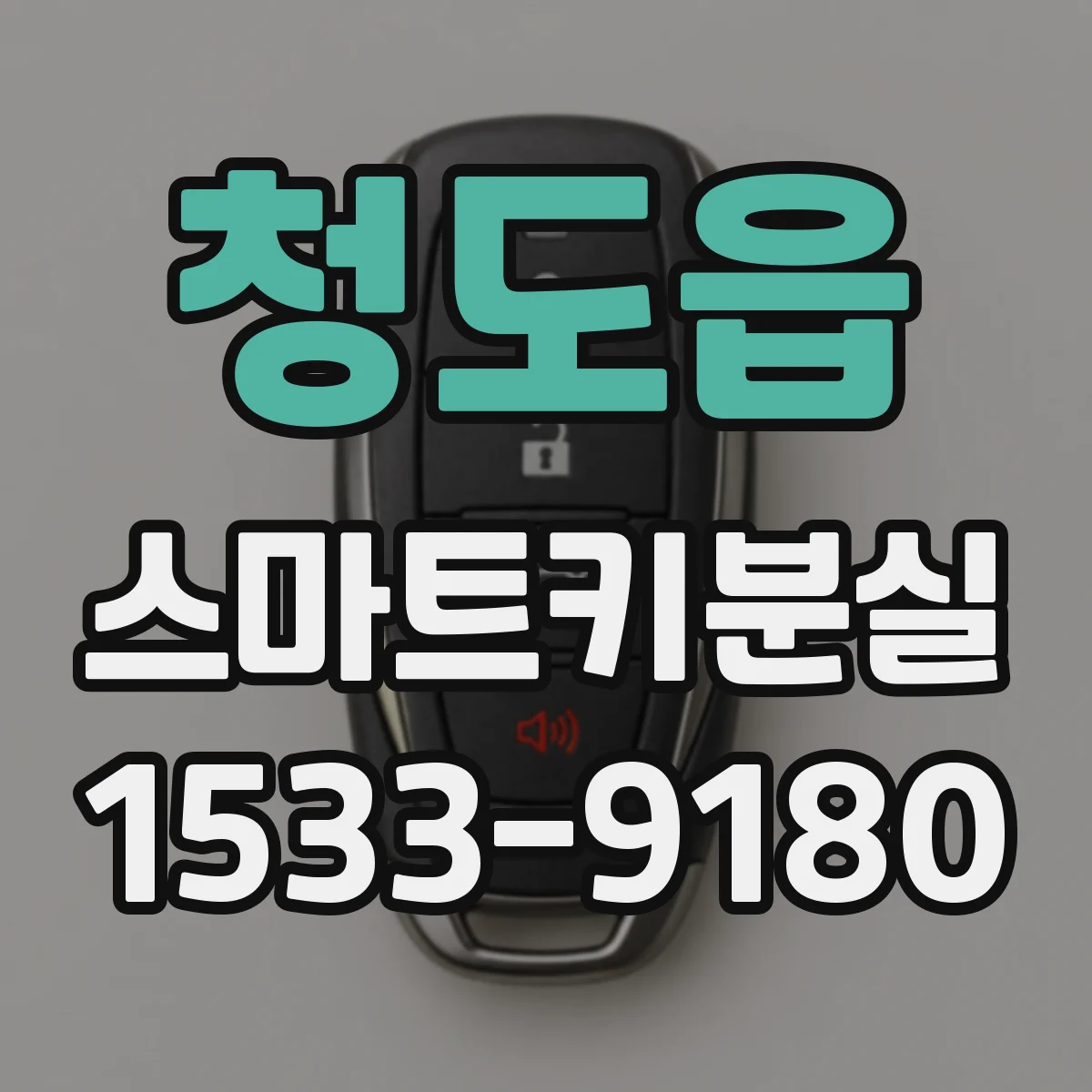 청도읍 스마트키분실