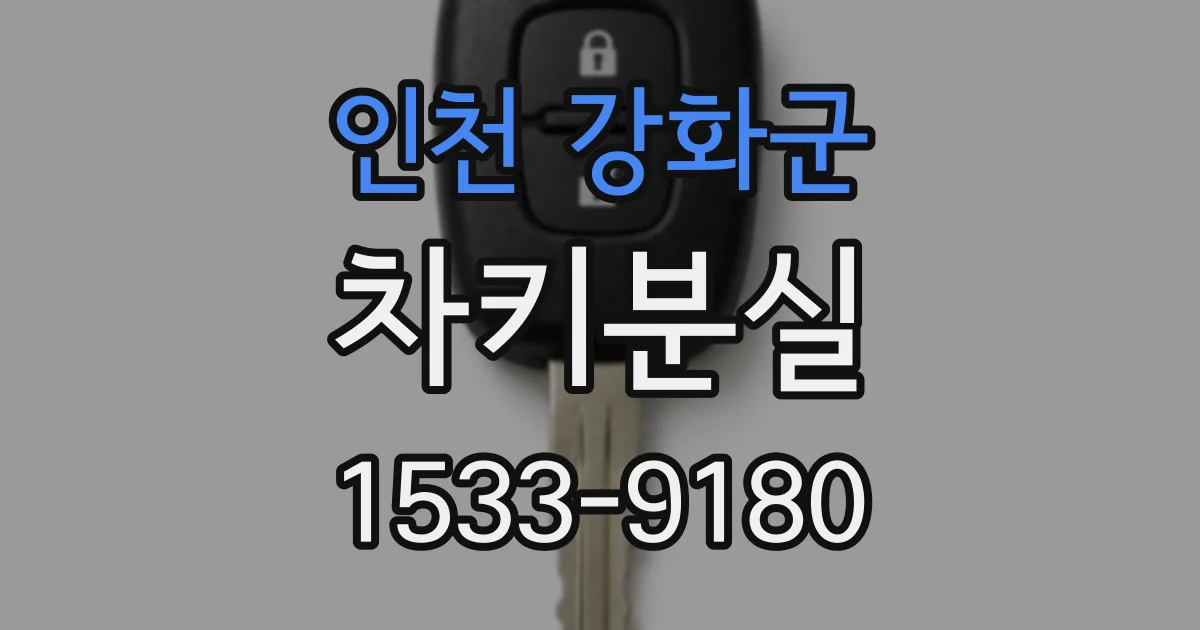 인천 강화군 차키분실