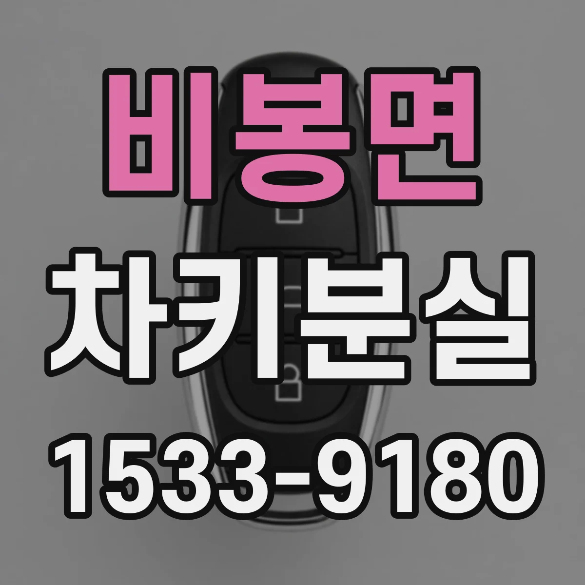 비봉면 차키분실