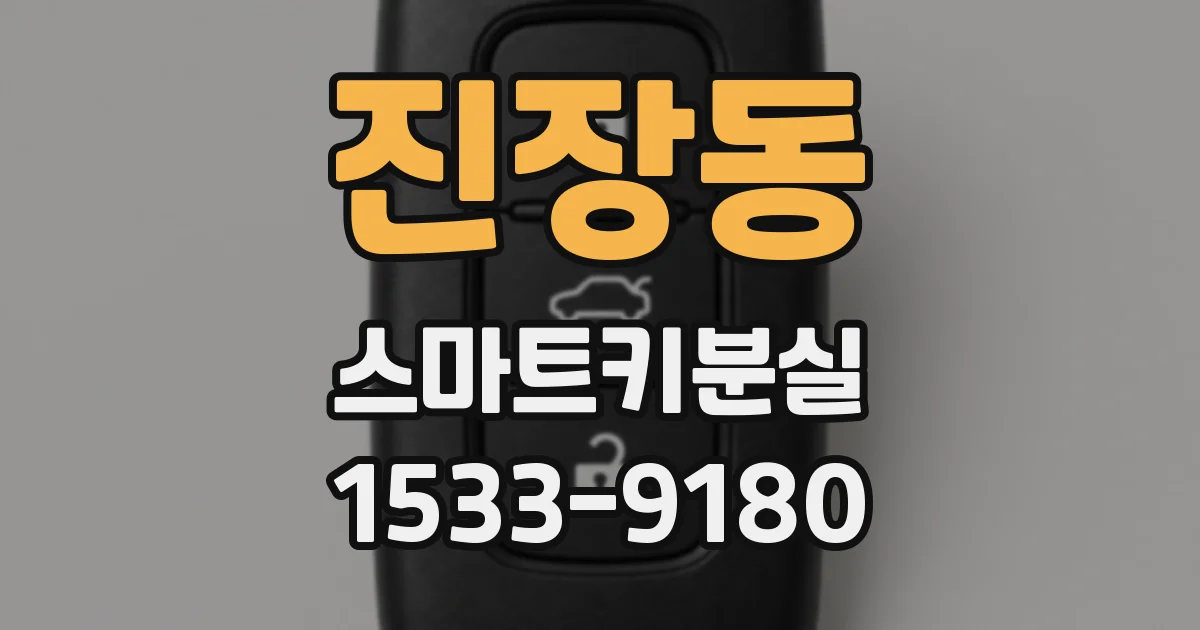 진장동 스마트키분실