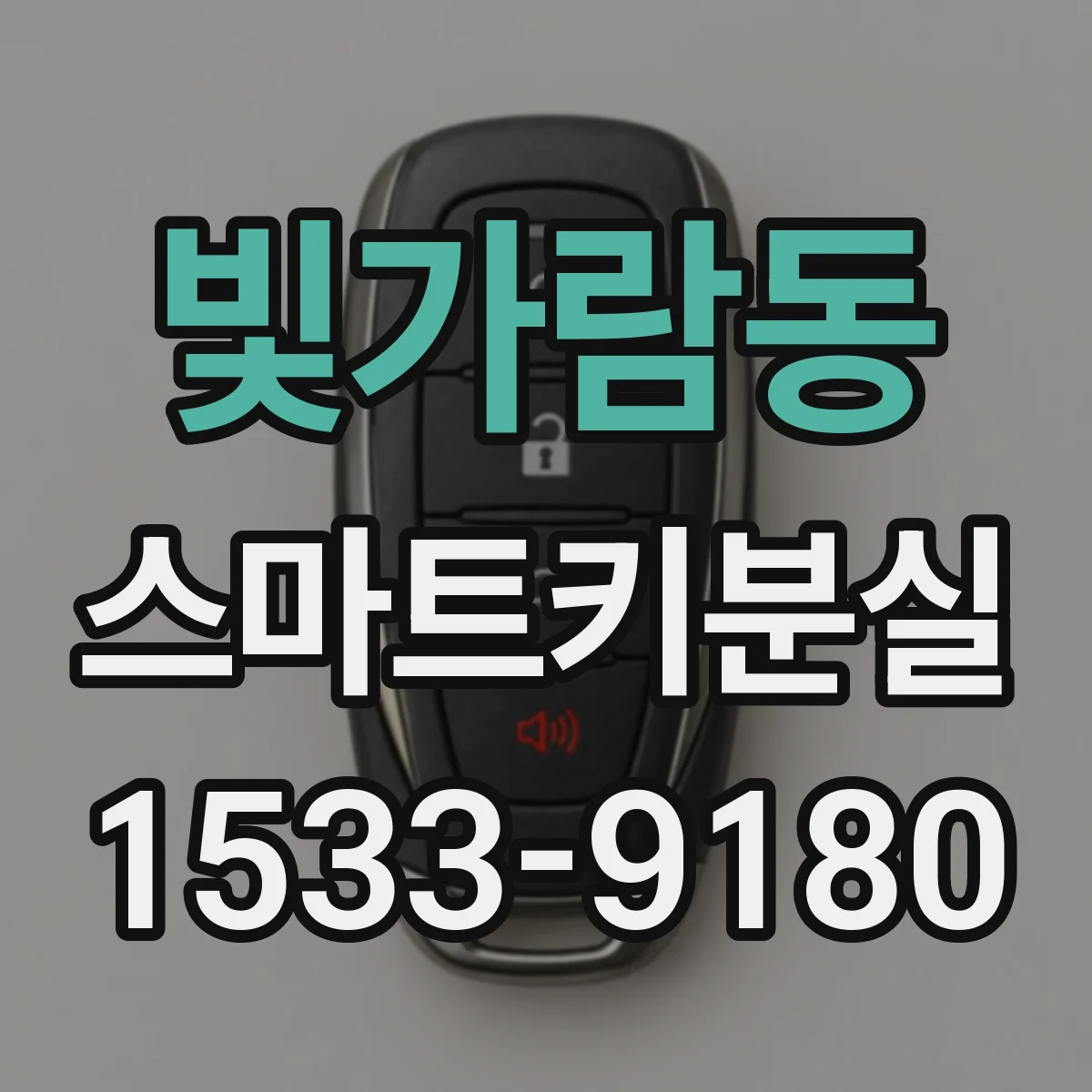 빛가람동 스마트키분실