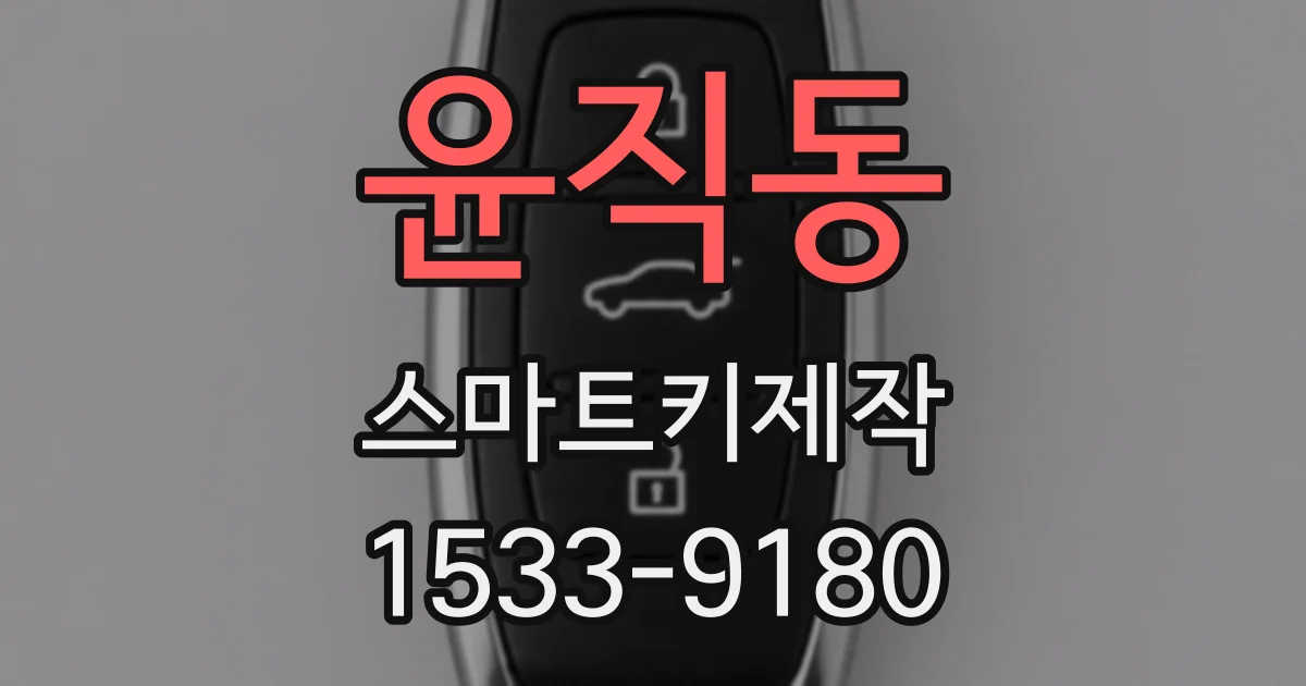윤직동 스마트키제작