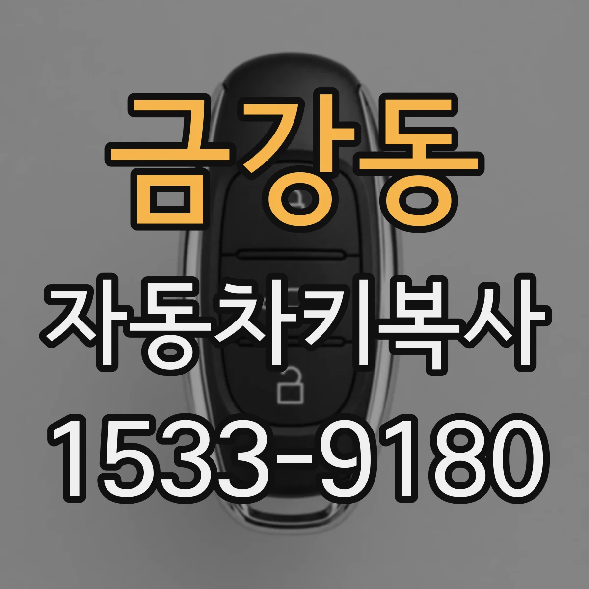 금강동 자동차키복사