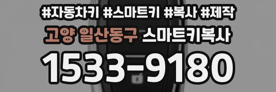 고양 일산동구 스마트키복사