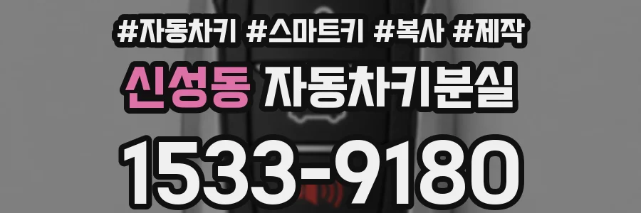 신성동 자동차키분실