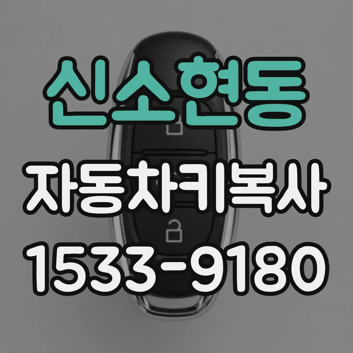신소현동 자동차키복사