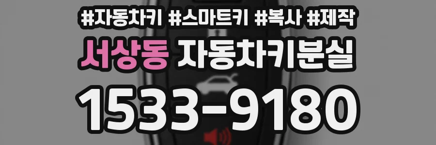 서상동 자동차키분실