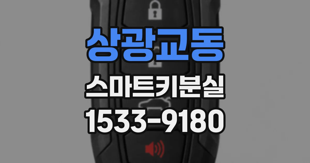 상광교동 스마트키분실