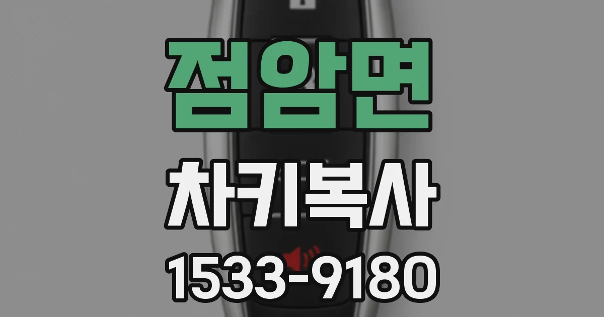 점암면 차키복사