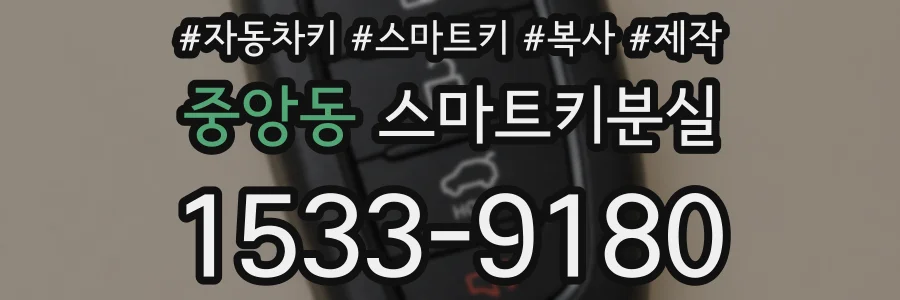 중앙동 스마트키분실