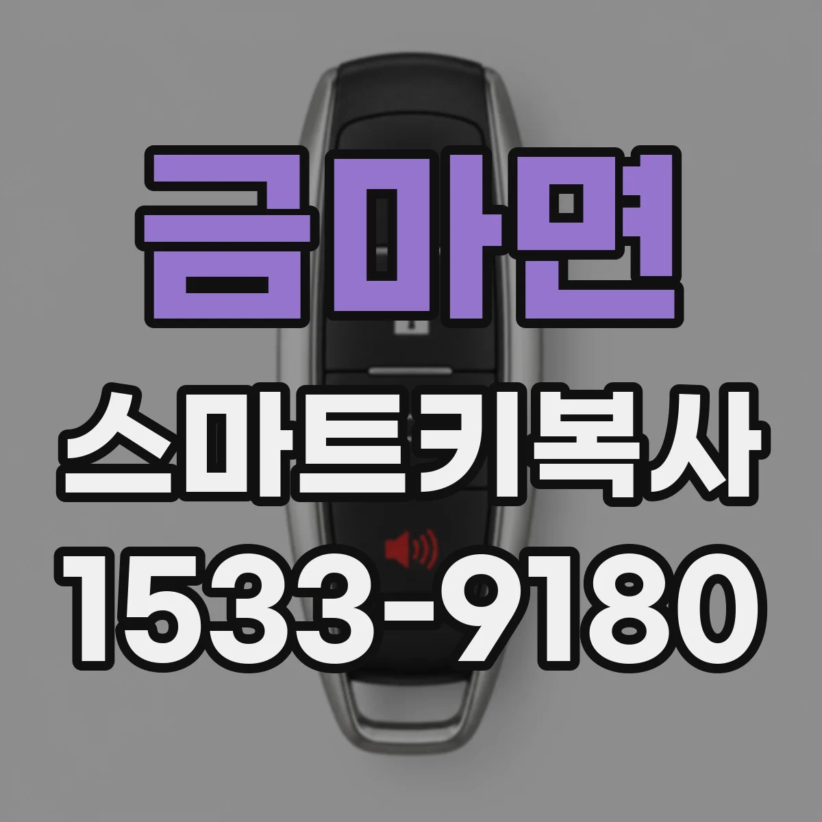 금마면 스마트키복사