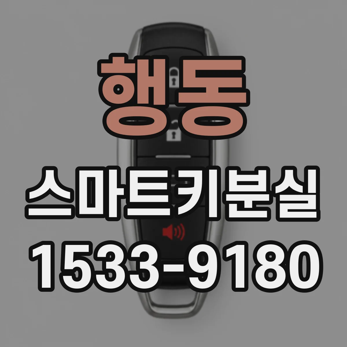 행동 스마트키분실