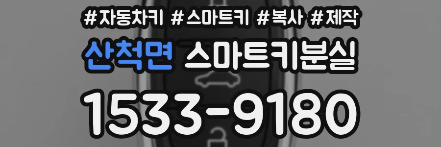 산척면 스마트키분실