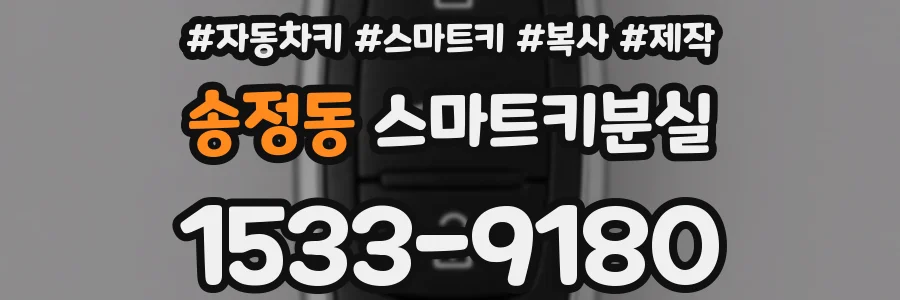 송정동 스마트키분실
