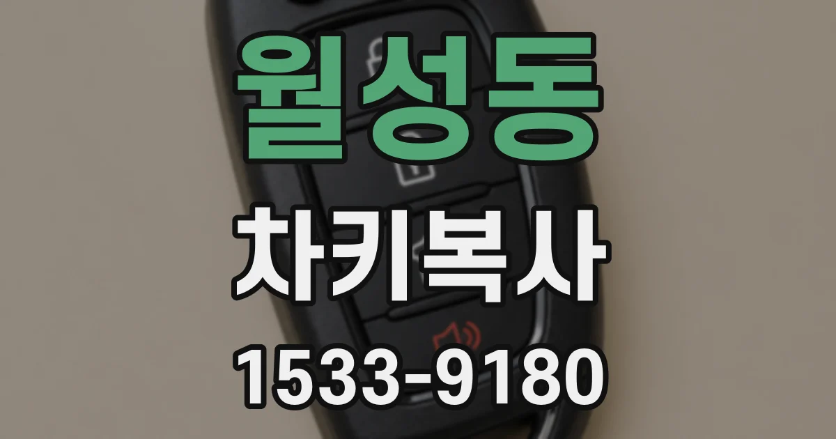 월성동 차키복사