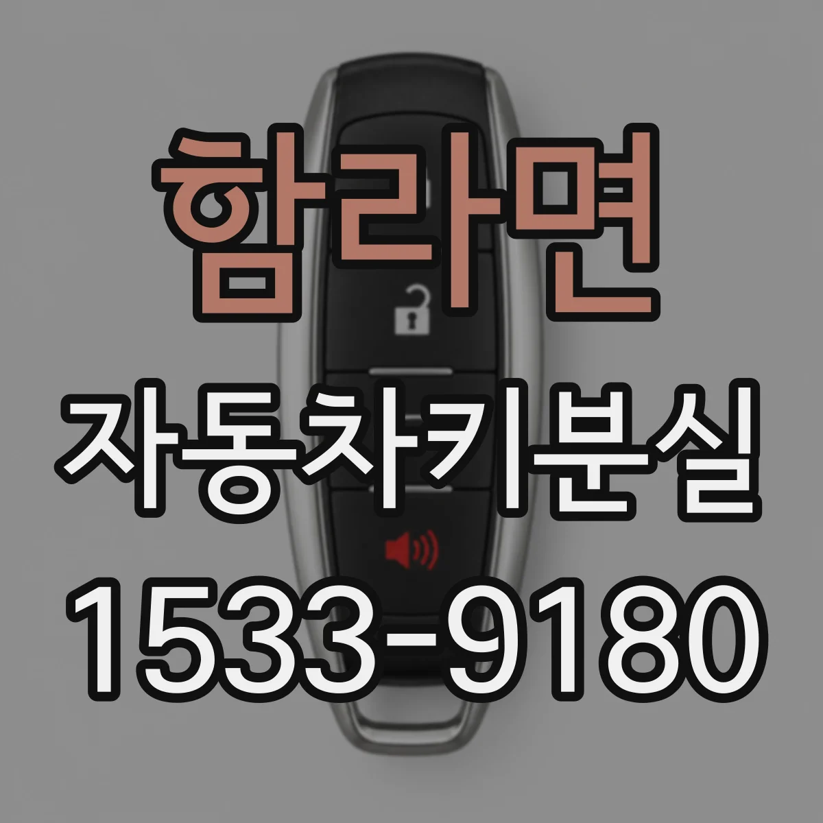 함라면 자동차키분실