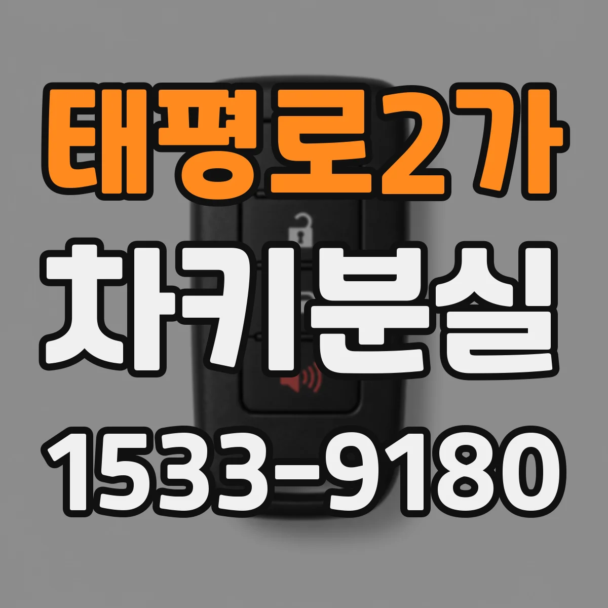 태평로2가 차키분실