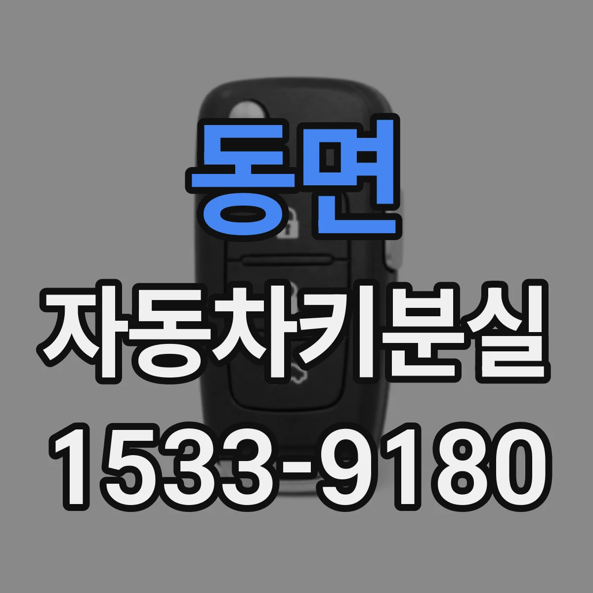 동면 자동차키분실