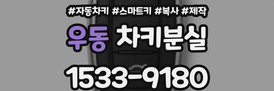 우동 차키분실