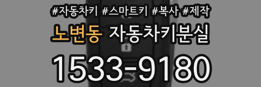 노변동 자동차키분실