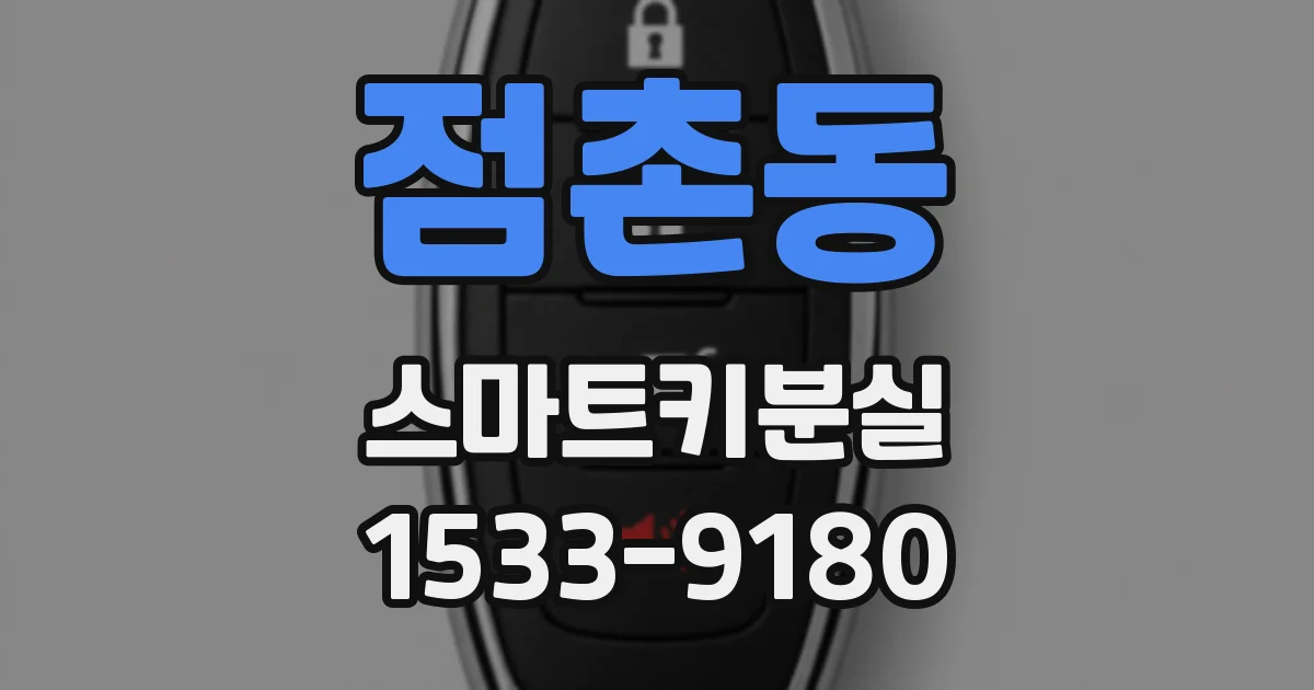 점촌동 스마트키분실