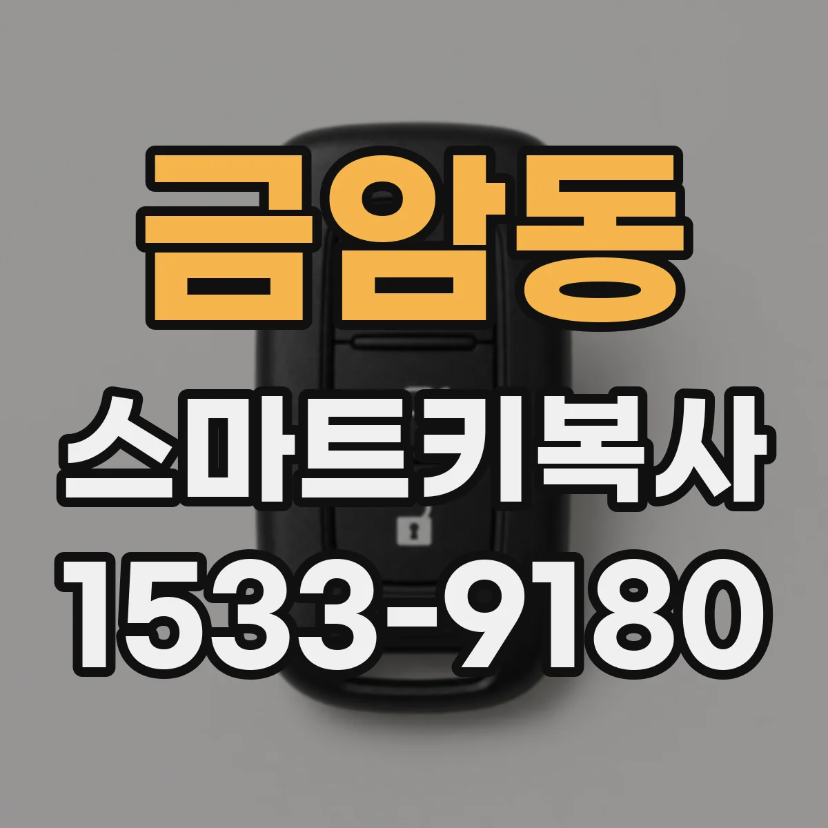 금암동 스마트키복사