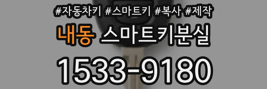 내동 스마트키분실