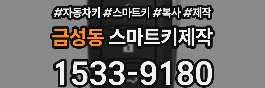 금성동 스마트키제작
