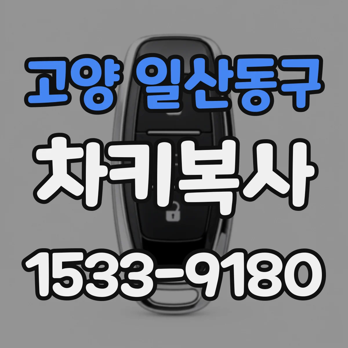 고양 일산동구 차키복사