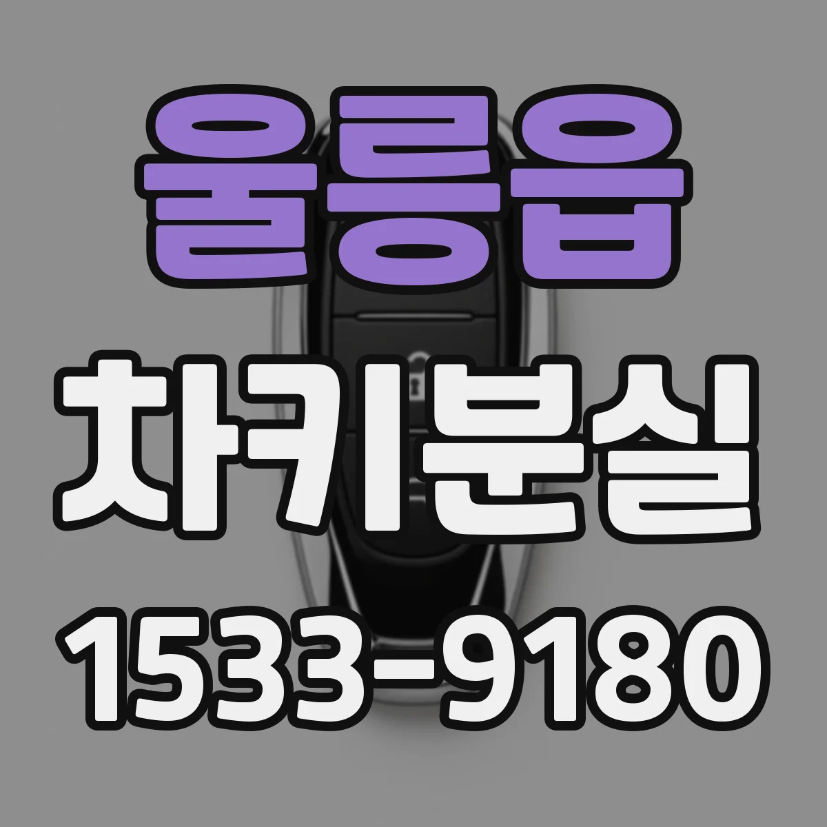 울릉읍 차키분실