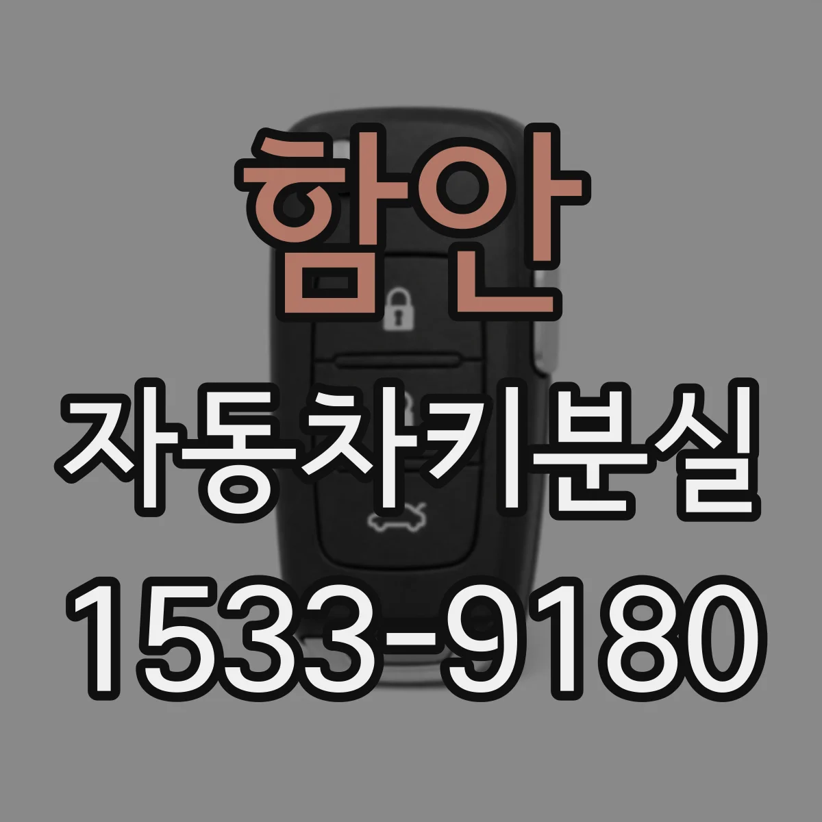 함안 자동차키분실