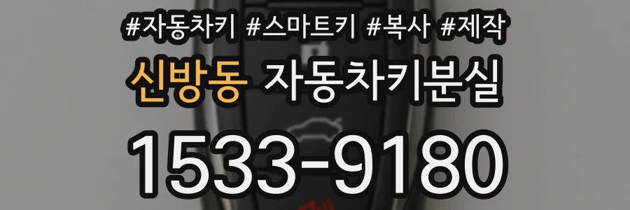 신방동 자동차키분실