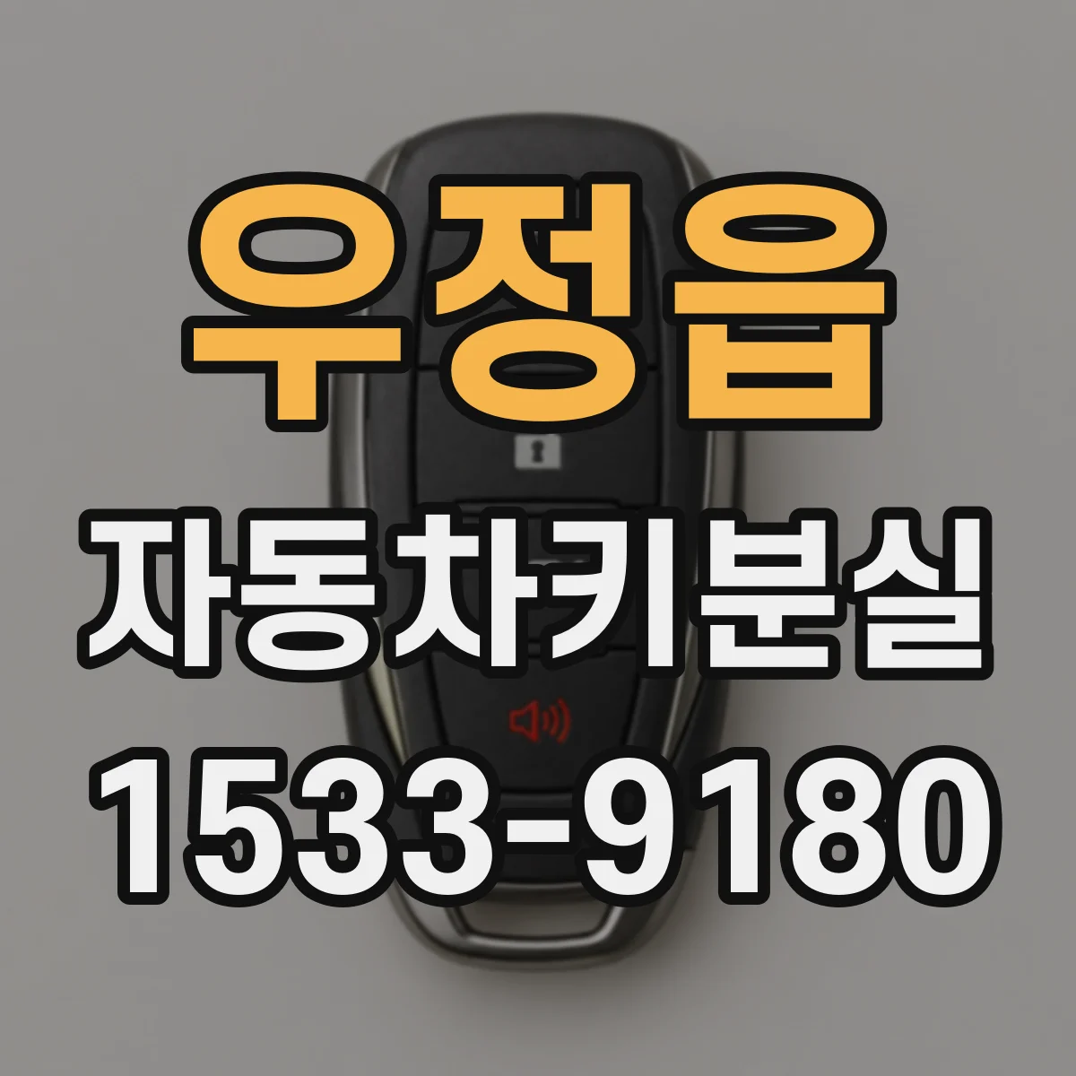 우정읍 자동차키분실