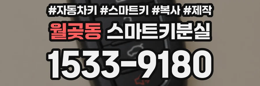 월곶동 스마트키분실
