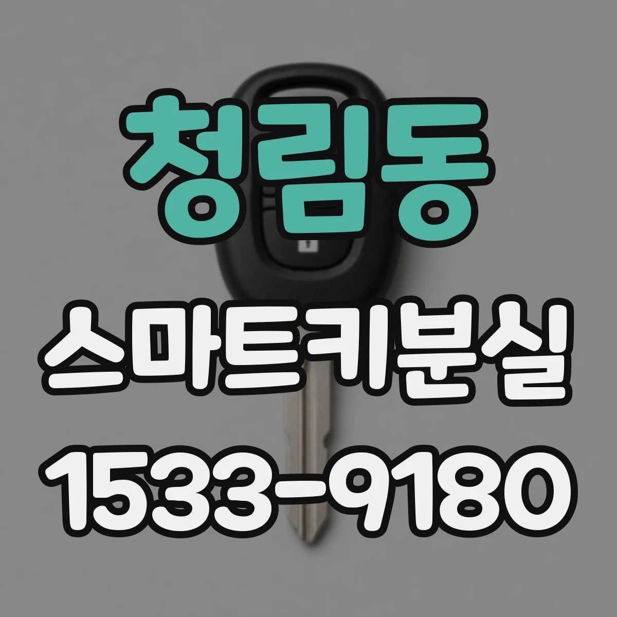청림동 스마트키분실