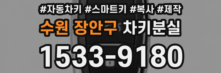 수원 장안구 차키분실