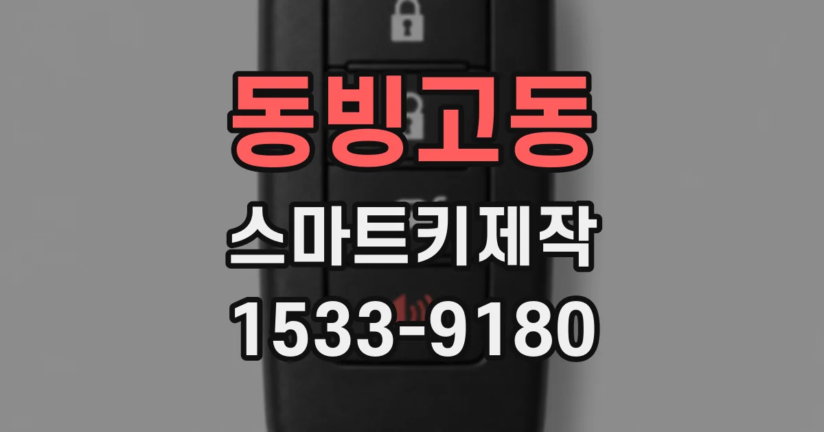 동빙고동 스마트키제작