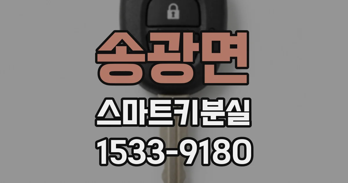 송광면 스마트키분실