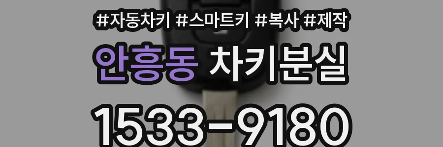 안흥동 차키분실