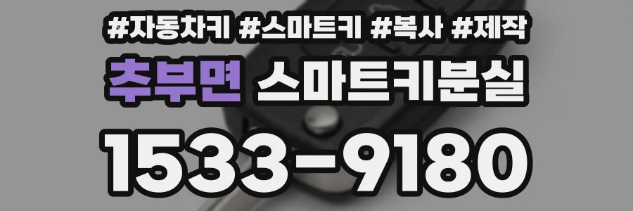 추부면 스마트키분실