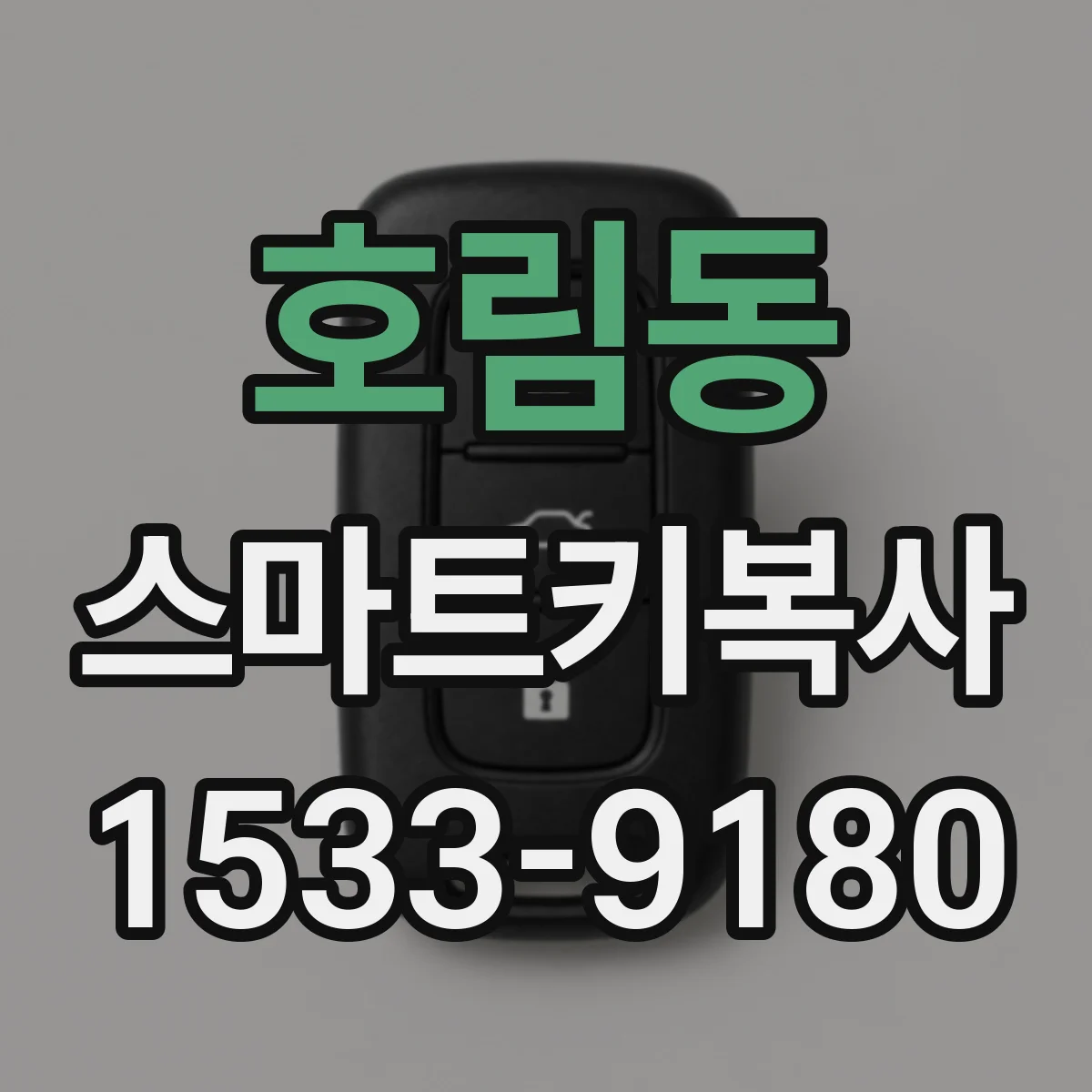 호림동 스마트키복사