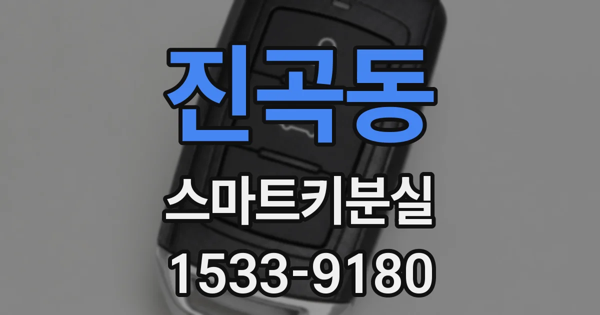 진곡동 스마트키분실
