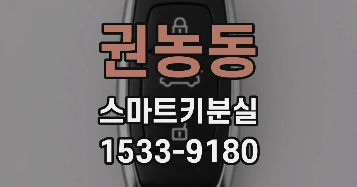 권농동 스마트키분실