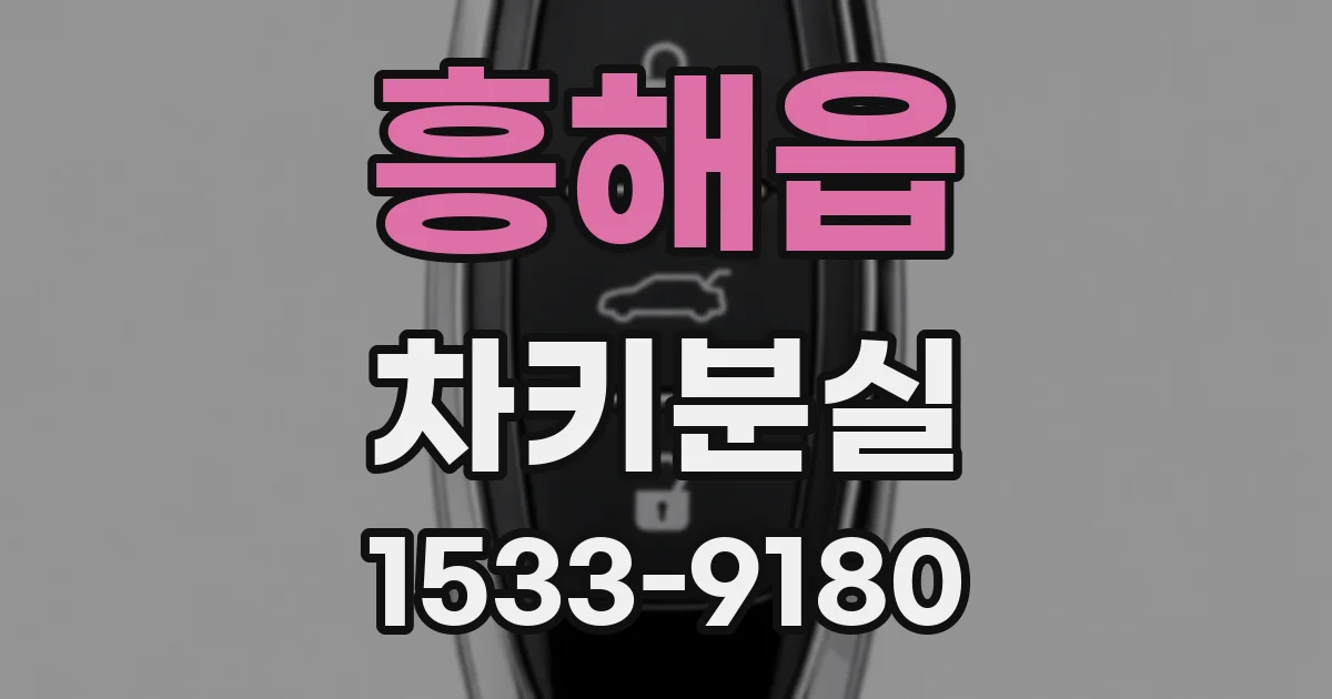 흥해읍 차키분실