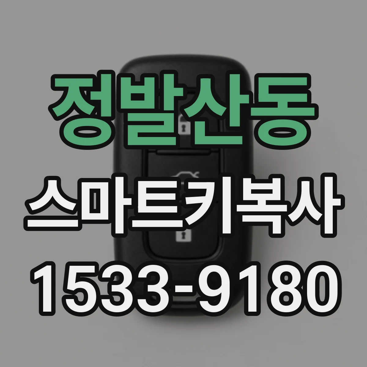 정발산동 스마트키복사