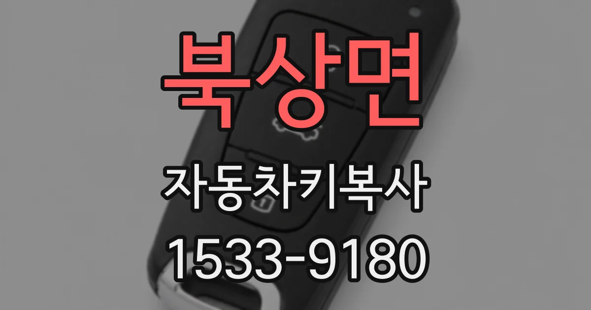 북상면 자동차키복사